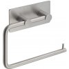 Samolepiaci držiak toaletného papiera, brúsená nerez 33207