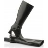 ČIŽMY KARL LAGERFELD BEATA STUDS KNEE BOOT BLACK LTHR