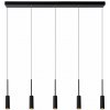 LUCIDE 24401/35/30 TUBULE Závesné svietidlo LED 5x7W čierna