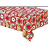 Guirca Vianočný obrus plastový okrúhly 152cm