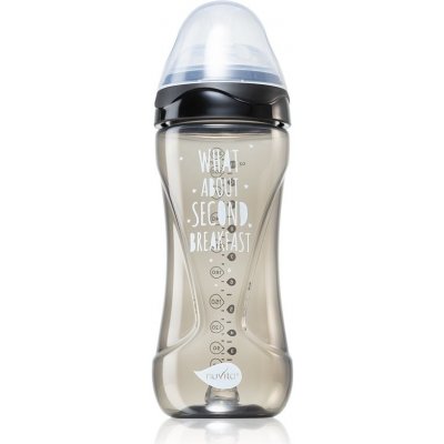 Nuvita Cool Bottle 4m+ dojčenská fľaša Black 330 ml