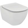 Ideal Standard Tesi - závesné WC s doskou SoftClose, AquaBlade, biela, T354601