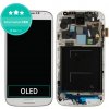 LCD displej + Dotykové sklo Samsung Galaxy S4 i9505 White Frost Aftermarket PRO