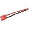 GForce Konektor zlacený 3.5mm samec s kabelem 14AWG 10cm