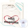 Body s potlačou New Baby celá mamička - darčekové balenie