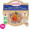 3x BABYBIO Večerné menu mrkva a sladká kukurica s quinoa 230 g VP-F049274