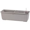 Plastia kvetináč samozavlažovací Siesta LUX - taupe 60 cm
