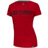 PitBull West Coast dámske tričko HILLTOP red Farba: červená, Veľkosti dámske: S