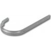 Gutta žľabový hák FeZn stříbrná 333 mm 530 mm přímý