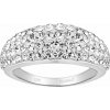 Silvego Strieborný prsteň Glistera s Brilliance Zirconia SILVEGOB26021RSW