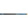 Pool biliardové tágo Triton Target 2, dvojdielne, modré, 145/13mm