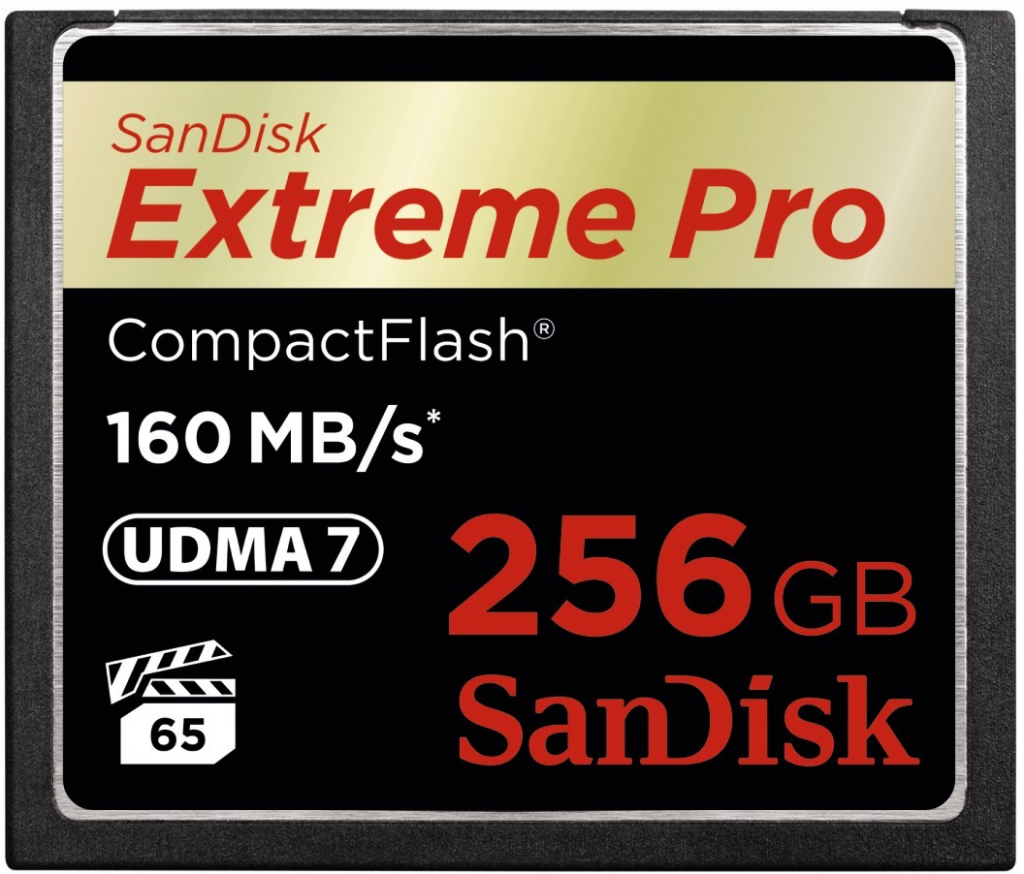 SanDisk Extreme Pro CompactFlash 256GB SDCFXPS-256G-X46