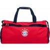 FC BAYERN MNICHOV Športová taška cez rameno FC Bayern Mníchov, Červená, Zip 60x25x34cm