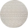 Najkoberce HELIX 3D boho krémový kruh 120 cm kruh