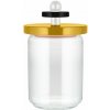 Dóza na potraviny 100 COLLECTION, 1 l, žltá, sklo, Alessi