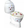 CREAVIT KID detské WC kombi vr.nádržky, zadný odpad, farebná potlač CK311.400.0F