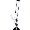 Hemp Zahnutý sklenený bong 35 cm