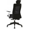 OFFICE PRO Kancelárska stolička CALYPSO XL BP čierna