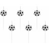 Sviečky PartyDeco - Futbalové lopty (6ks)