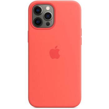 Apple iPhone 12 Pro Max Silicone Case with MagSafe - Pink Citrus MHL93ZM/A