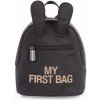 Childhome Detský batoh My First Bag Black