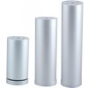 nožička 709R Ø50mm, sivá RAL 9006 100mm