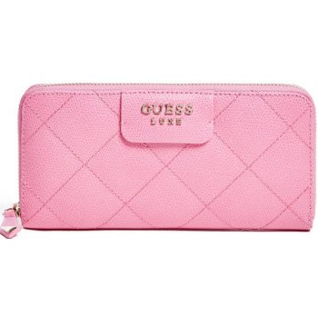 Guess peňaženka Lady Lux Leather Zip around ružová od 85 € - Heureka.sk