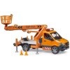 Bruder 2679 MB Sprinter s pracovnou plošinou a svetelným + zvukovým modulom