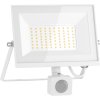 Mexen Luxpro+ LED reflektor s pohybovým senzorom, 50W, studená - 6500K, 5500 lm, biela - L236-050-65-20