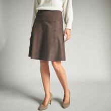 Blancheporte rozšírená sukňa čokoládová