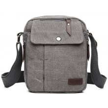 Kono pánska crossbody taška cez rameno Pocket Grey sivá