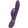 Vive Sora Up & Down Stimulating Rings Vibrating G-Spot Rabbit Purple