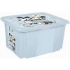 Keeeper Box Mickey Mouse love 24l modrá