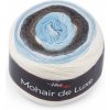 Pletacia priadza Mohair de Luxe 150 g - 1 ks 4 (7405) modrá svetlá
