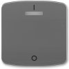 ABB, s.r.o. Tango - 3558A-A00933 S2 - Kryt spínača s potlačou 3, 3S; dymová šedá
