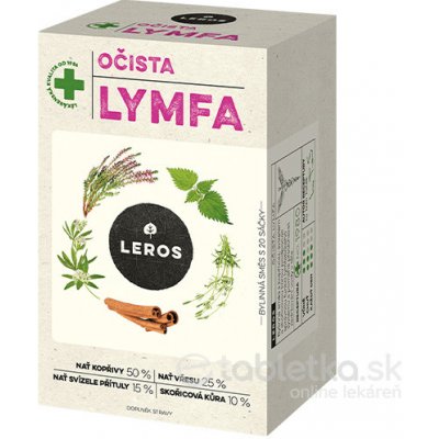 LEROS Očista Lymfa 20 x 1,5 g