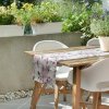 EUROFIRANY ZÁHRADNÝ VODEODOLNÝ BEHÚŇ NA STÔL GARDEN 40X140 CM KVETY
