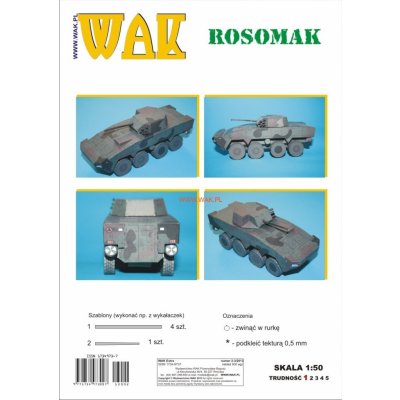 Papierový model OT Rosomak / wolverin
