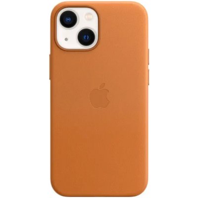 Apple iPhone 13 mini Kožený kryt s MagSafe zlatohnedý MM0D3ZM/A