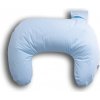 BABYMATEX Bambusový polohovací vankúš MiniRelax 150 cm Modrý