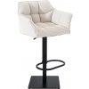 Design-Shop Damas B1 čierny rám / Biela