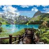 Zuty – Maľovanie Podľa Čísel – Schody K Jazeru, 40 × 50 cm, Plátno 8596530104407