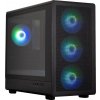 Zalman skříň M5 Black / miniT / 4x120mm ARGB fan / USB 2.0 / USB 3.0 / USB-C / mesh panel / černá