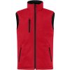 CLIQUE Vesta Padded Softshell Vest Men, pánská COT67095800403-red L Červená
