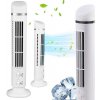 Verk Bezlopatkový stojanový ventilátor s LED osvetlením