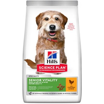 Hill’s Science Plan Canine Mature Adult 7+ Senior Vitality Small & Mini Chicken 6 kg
