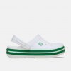 Crocs Crocband Clog T White/Green Ivy