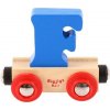 Bigjigs Rail Vagónik drevenej vláčikodráhy - Písmeno F