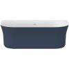 Voľne stojaca vaňa Ravak Ypsilon Wall 178x86 cm akrylát ľavá aj pravá Deapsea Blue XC00100070