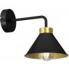 Luminex Nástenná lampa DEMET 1xE27/60W/230V čierna/zlatá LU0624 + záruka 3 roky zadarmo + záruka 3 roky zadarmo